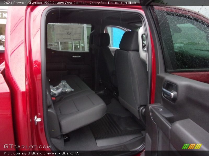 Cherry Red Tintcoat / Jet Black 2021 Chevrolet Silverado 1500 Custom Crew Cab 4x4