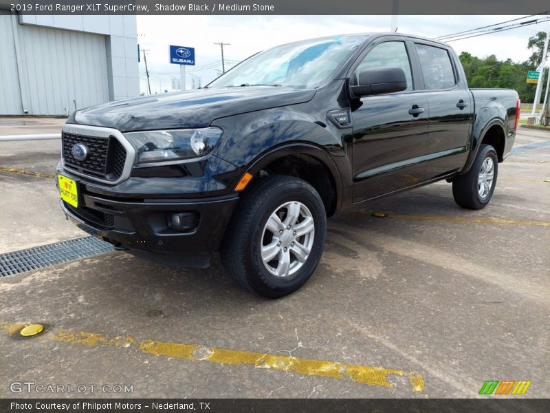 Shadow Black / Medium Stone 2019 Ford Ranger XLT SuperCrew