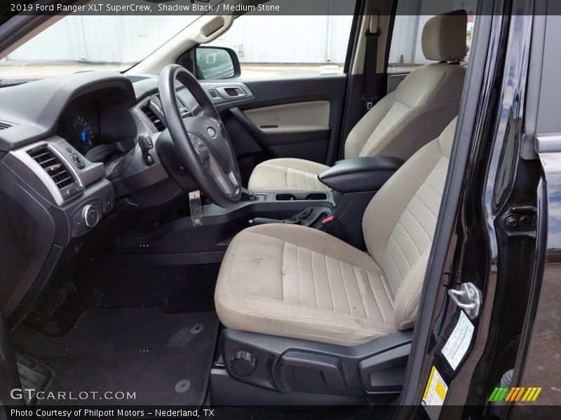 Shadow Black / Medium Stone 2019 Ford Ranger XLT SuperCrew
