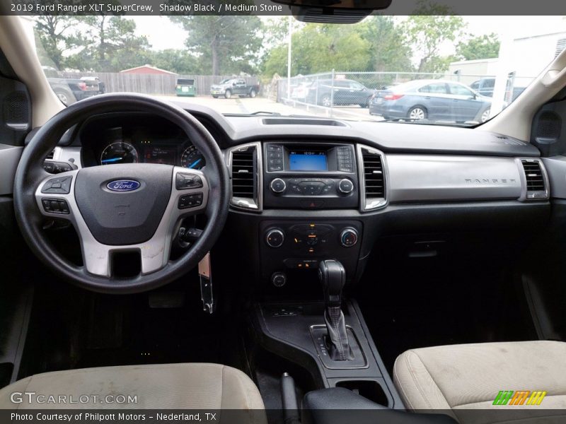 Shadow Black / Medium Stone 2019 Ford Ranger XLT SuperCrew