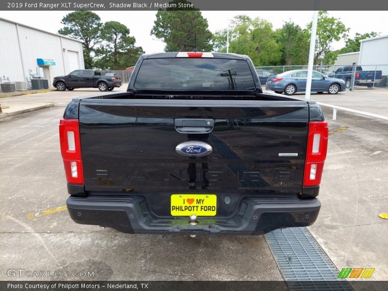 Shadow Black / Medium Stone 2019 Ford Ranger XLT SuperCrew