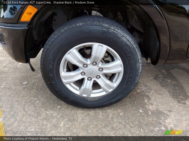 Shadow Black / Medium Stone 2019 Ford Ranger XLT SuperCrew