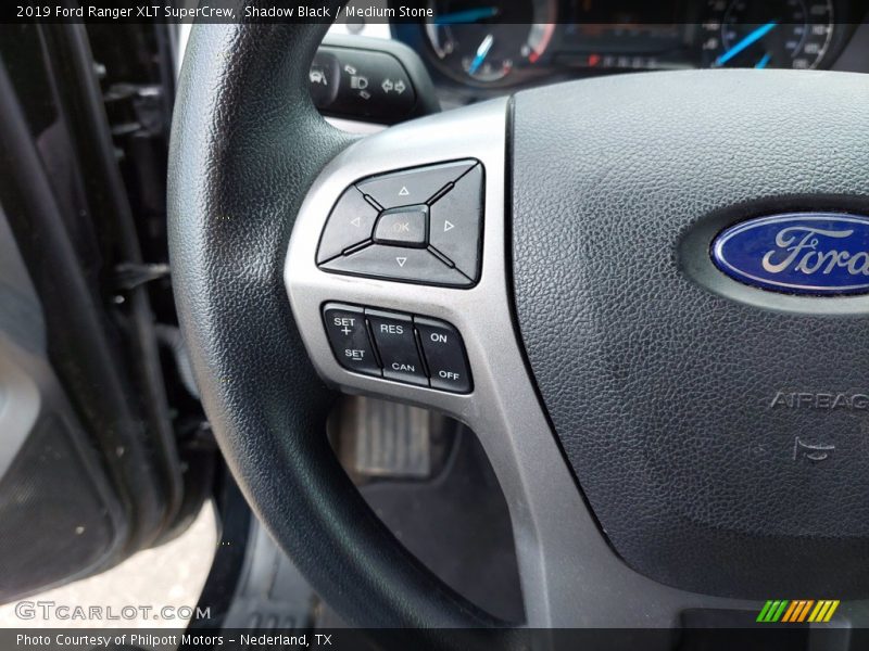 Shadow Black / Medium Stone 2019 Ford Ranger XLT SuperCrew