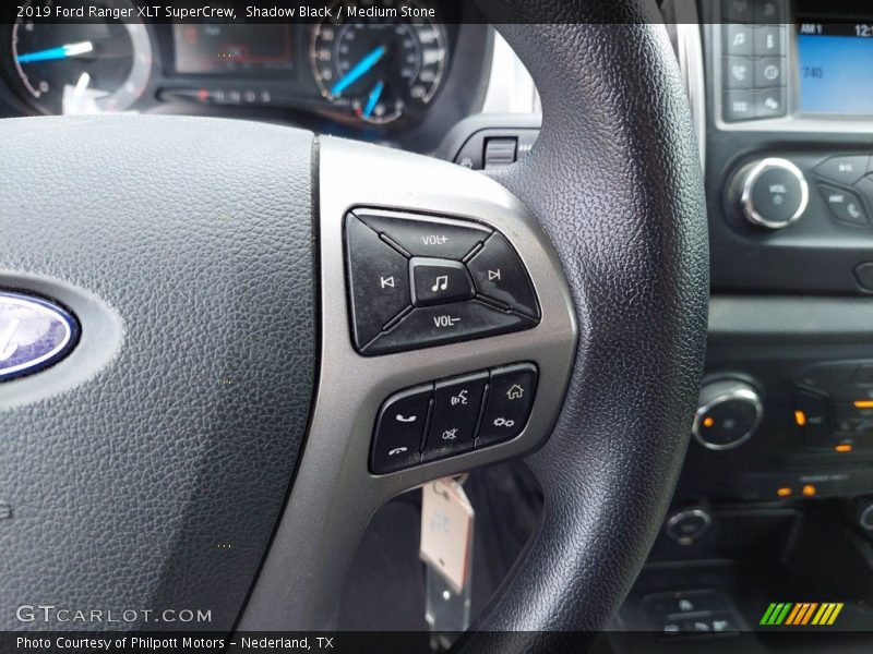 Shadow Black / Medium Stone 2019 Ford Ranger XLT SuperCrew