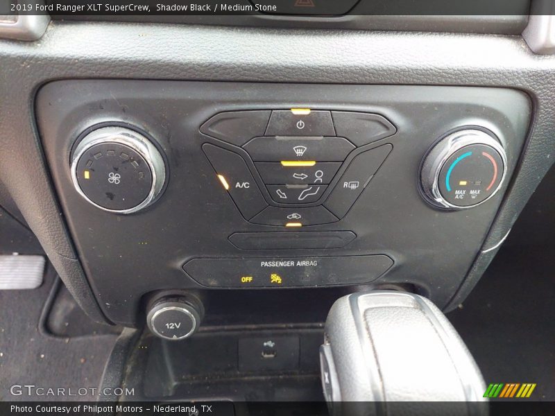 Shadow Black / Medium Stone 2019 Ford Ranger XLT SuperCrew