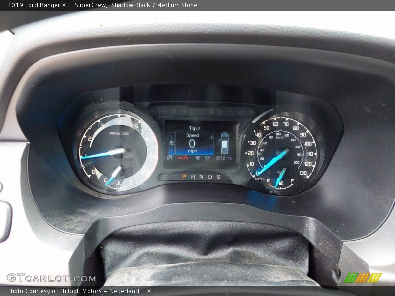 Shadow Black / Medium Stone 2019 Ford Ranger XLT SuperCrew