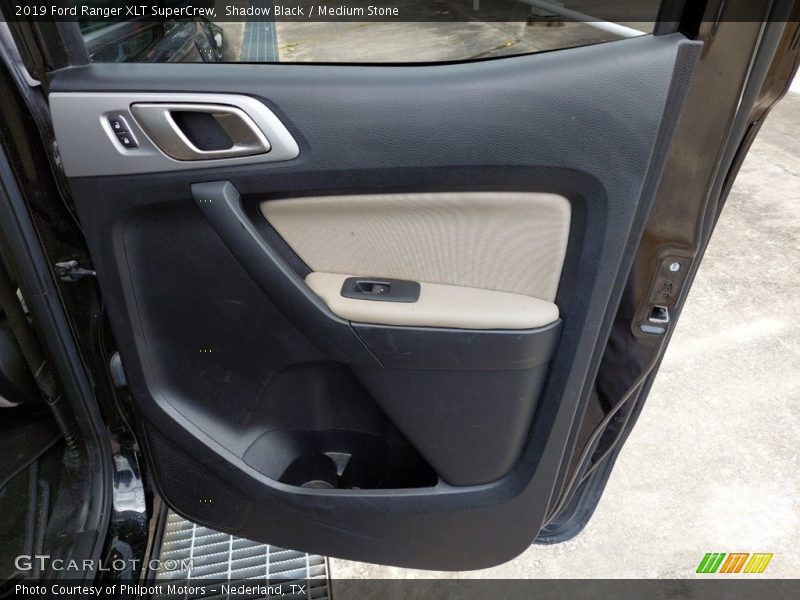 Shadow Black / Medium Stone 2019 Ford Ranger XLT SuperCrew