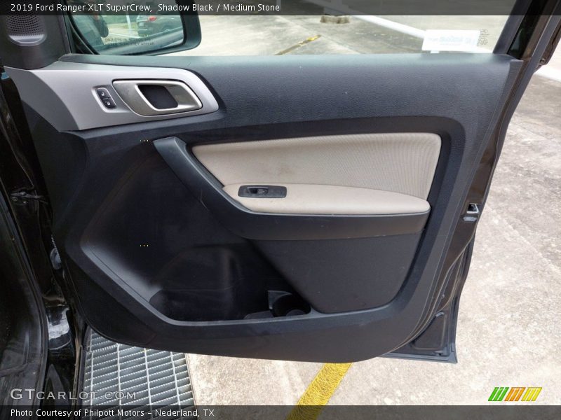 Shadow Black / Medium Stone 2019 Ford Ranger XLT SuperCrew