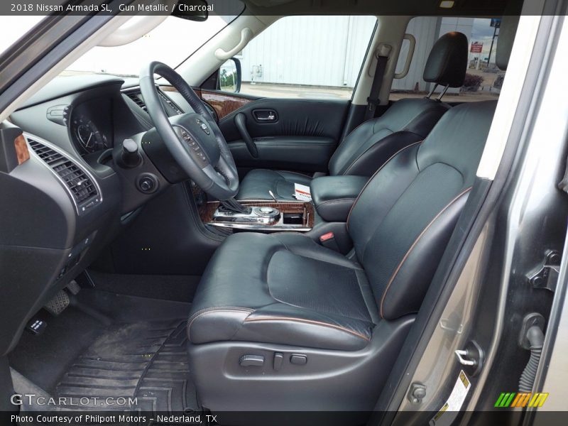  2018 Armada SL Charcoal Interior