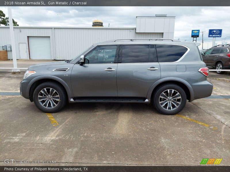 Gun Metallic / Charcoal 2018 Nissan Armada SL