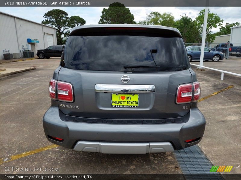 Gun Metallic / Charcoal 2018 Nissan Armada SL