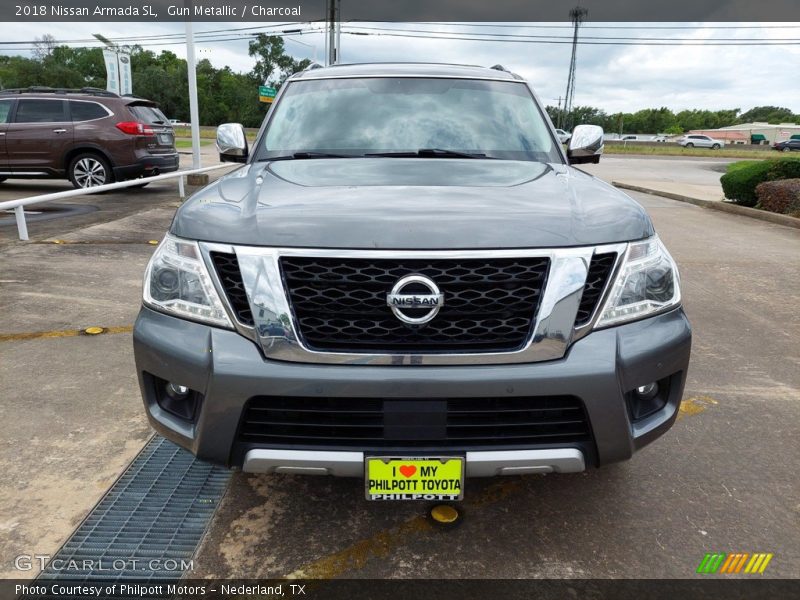 Gun Metallic / Charcoal 2018 Nissan Armada SL