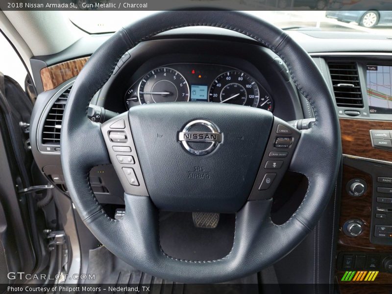  2018 Armada SL Steering Wheel