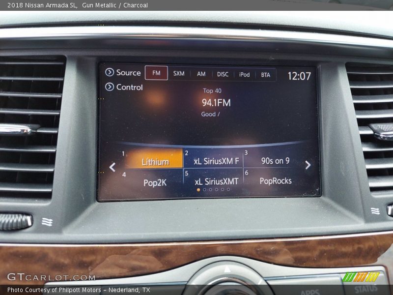 Gun Metallic / Charcoal 2018 Nissan Armada SL