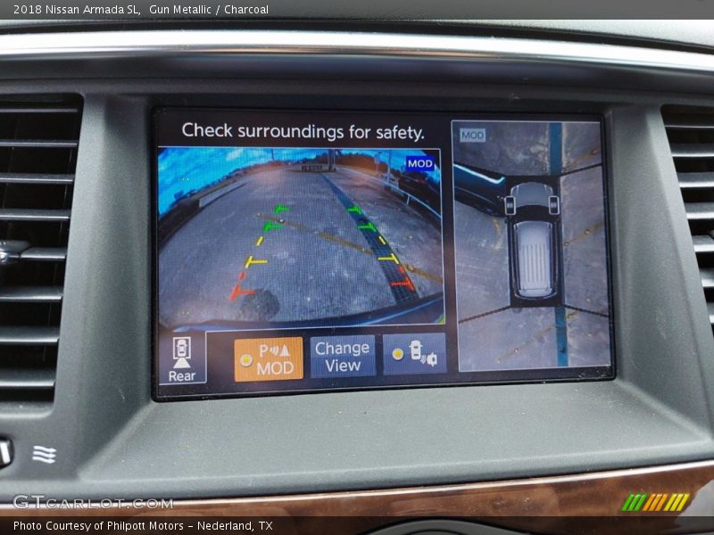 Gun Metallic / Charcoal 2018 Nissan Armada SL