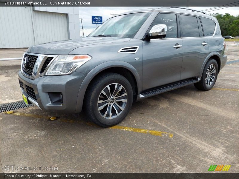 Gun Metallic / Charcoal 2018 Nissan Armada SL