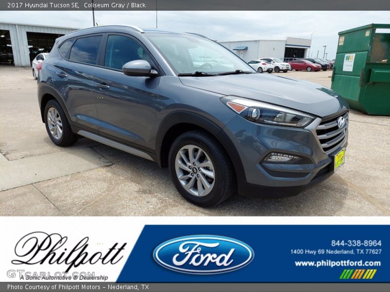 Coliseum Gray / Black 2017 Hyundai Tucson SE