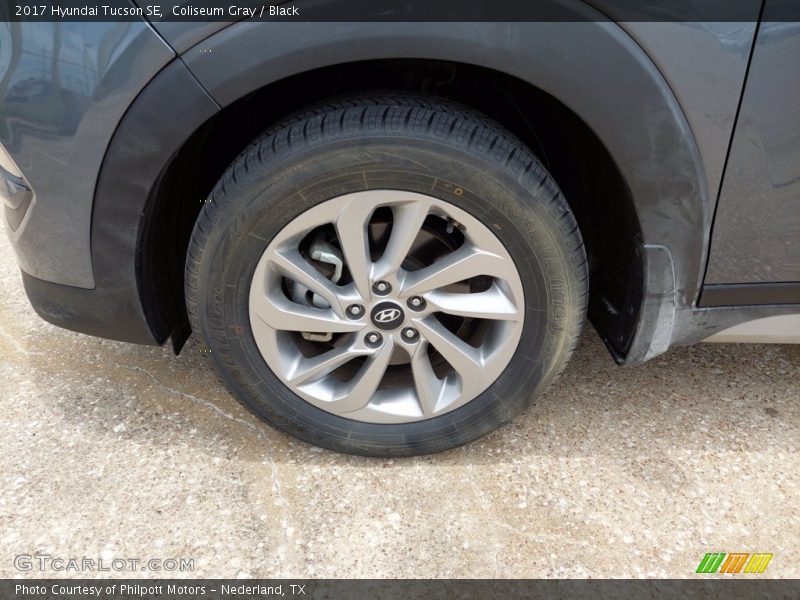 Coliseum Gray / Black 2017 Hyundai Tucson SE