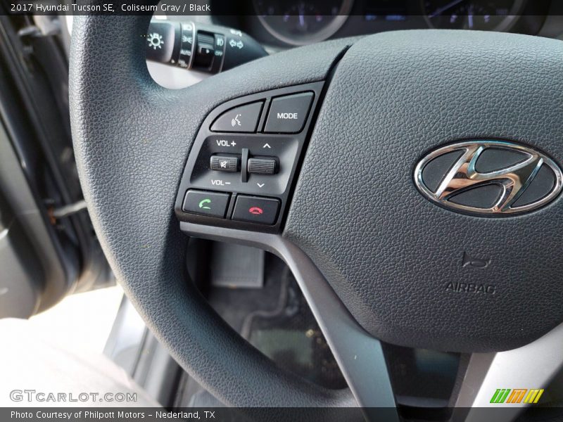 Coliseum Gray / Black 2017 Hyundai Tucson SE