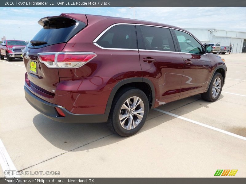  2016 Highlander LE Ooh La La Rouge Mica