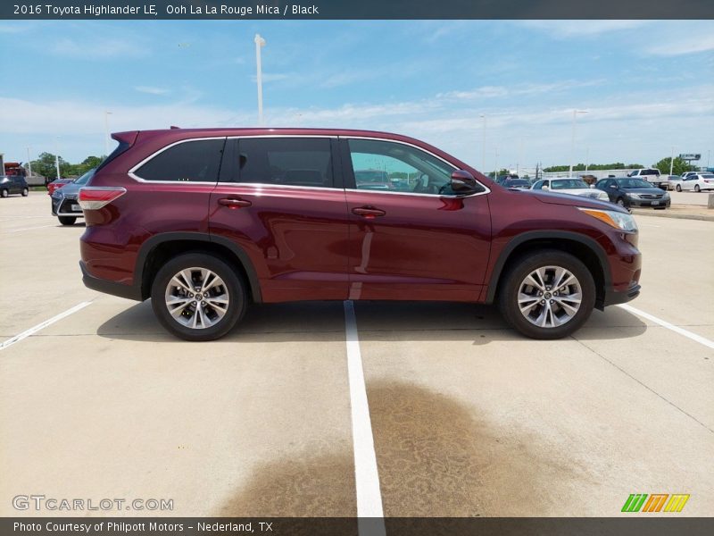  2016 Highlander LE Ooh La La Rouge Mica