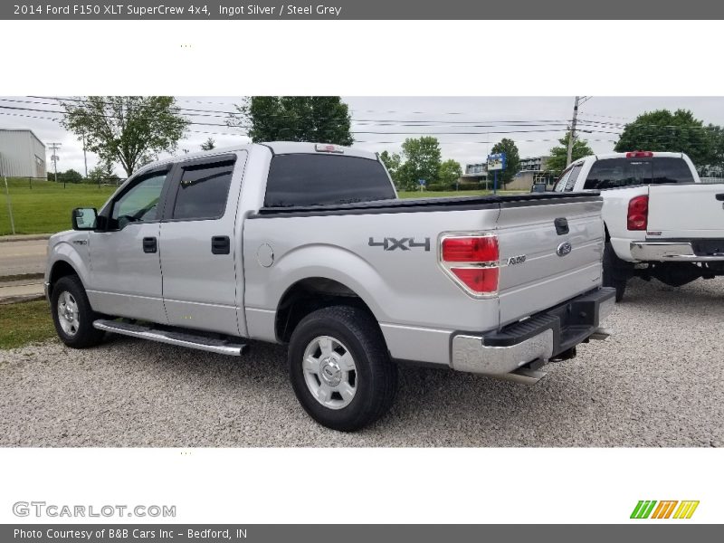 Ingot Silver / Steel Grey 2014 Ford F150 XLT SuperCrew 4x4