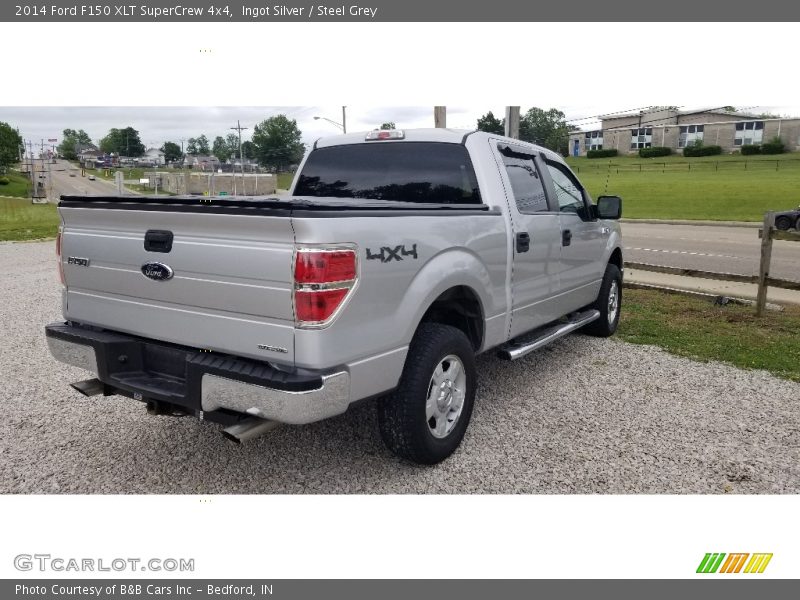 Ingot Silver / Steel Grey 2014 Ford F150 XLT SuperCrew 4x4