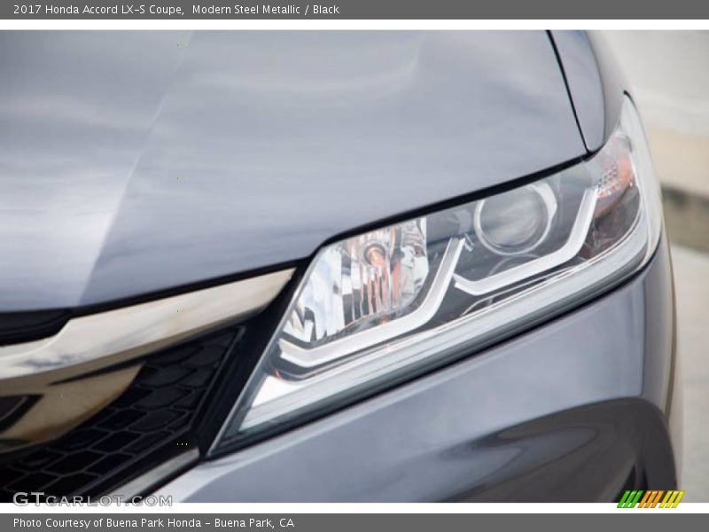 Modern Steel Metallic / Black 2017 Honda Accord LX-S Coupe