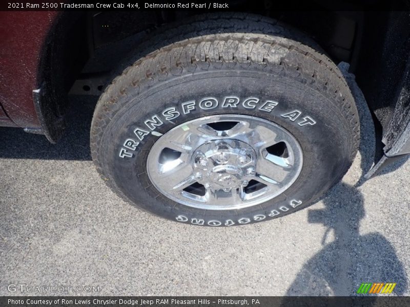 Delmonico Red Pearl / Black 2021 Ram 2500 Tradesman Crew Cab 4x4