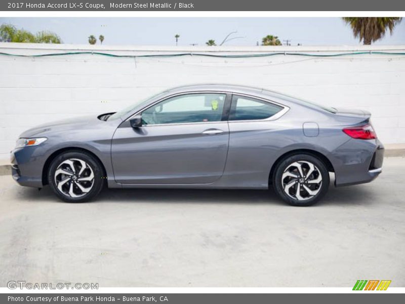 Modern Steel Metallic / Black 2017 Honda Accord LX-S Coupe