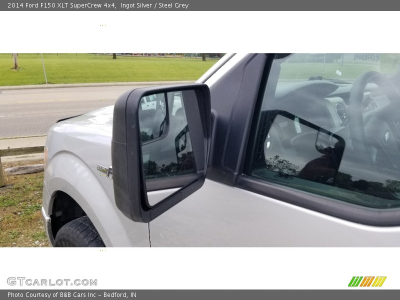 Ingot Silver / Steel Grey 2014 Ford F150 XLT SuperCrew 4x4