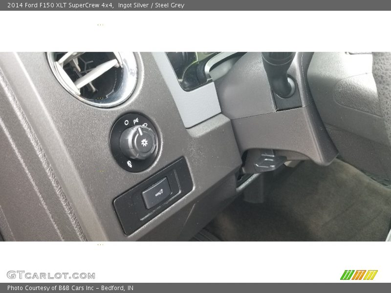 Ingot Silver / Steel Grey 2014 Ford F150 XLT SuperCrew 4x4