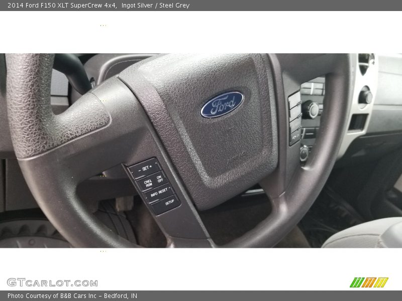 Ingot Silver / Steel Grey 2014 Ford F150 XLT SuperCrew 4x4