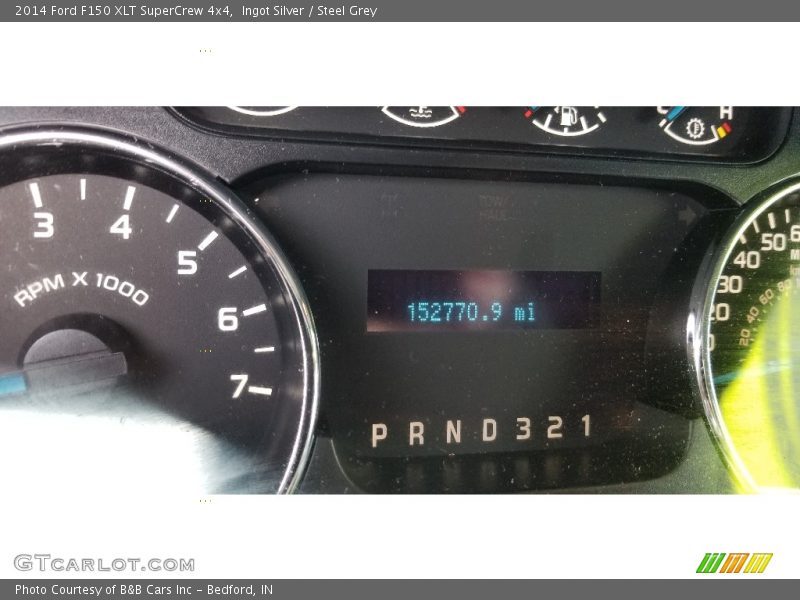 Ingot Silver / Steel Grey 2014 Ford F150 XLT SuperCrew 4x4