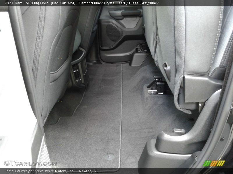 Diamond Black Crystal Pearl / Diesel Gray/Black 2021 Ram 1500 Big Horn Quad Cab 4x4