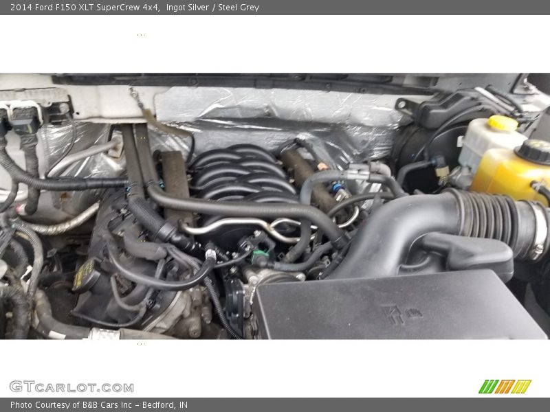 Ingot Silver / Steel Grey 2014 Ford F150 XLT SuperCrew 4x4