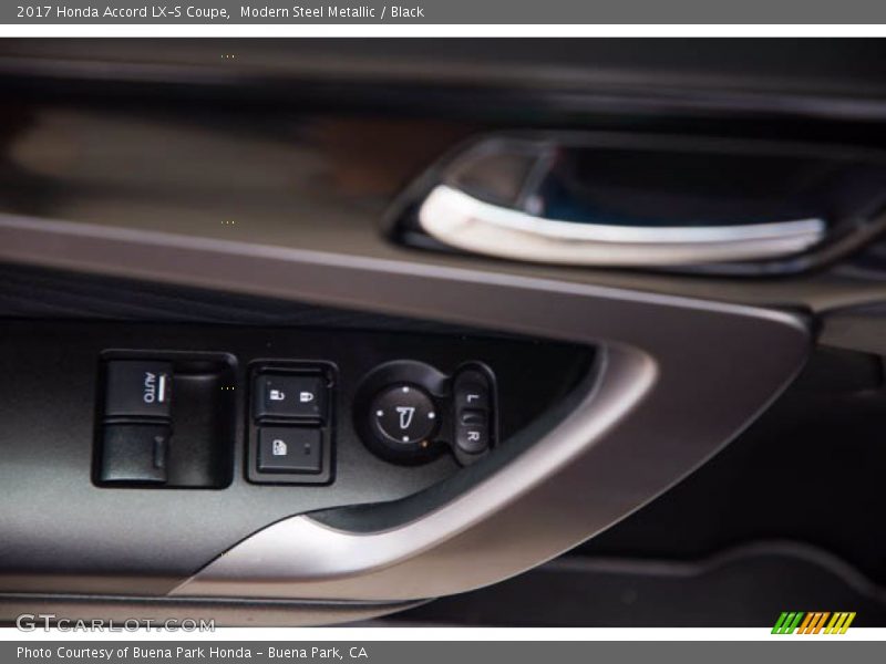 Modern Steel Metallic / Black 2017 Honda Accord LX-S Coupe