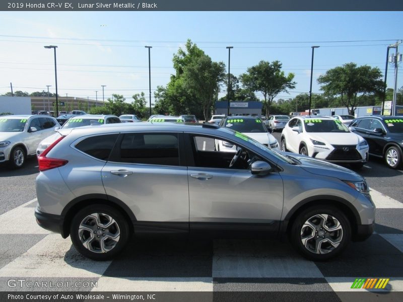 Lunar Silver Metallic / Black 2019 Honda CR-V EX