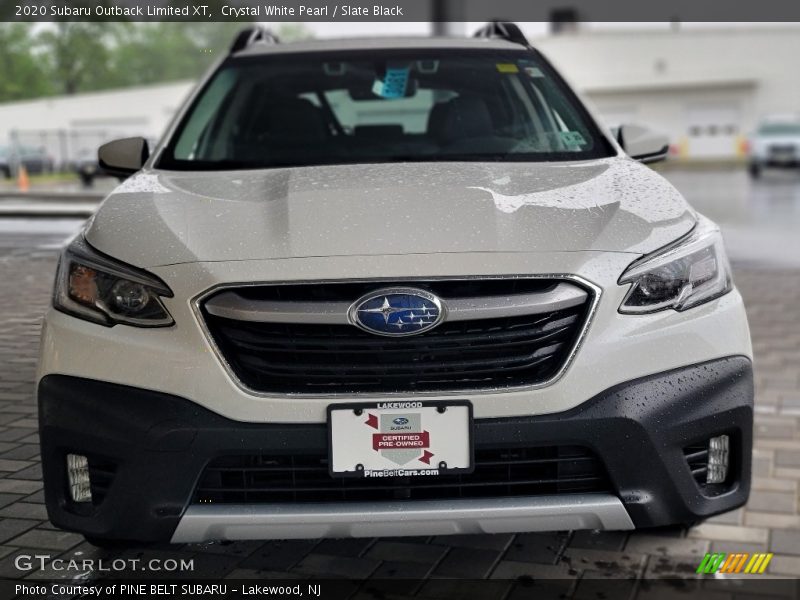 Crystal White Pearl / Slate Black 2020 Subaru Outback Limited XT