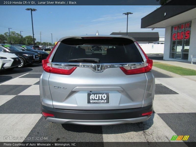 Lunar Silver Metallic / Black 2019 Honda CR-V EX