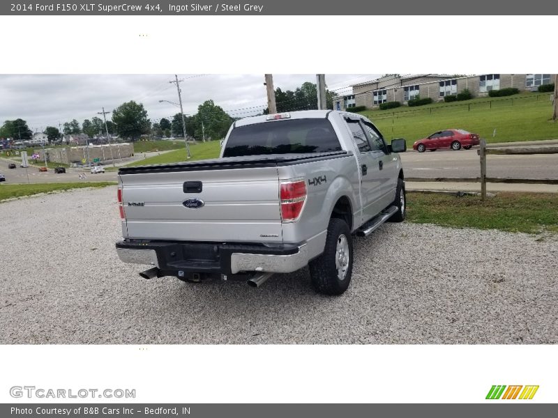 Ingot Silver / Steel Grey 2014 Ford F150 XLT SuperCrew 4x4