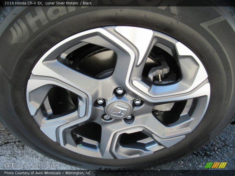 Lunar Silver Metallic / Black 2019 Honda CR-V EX