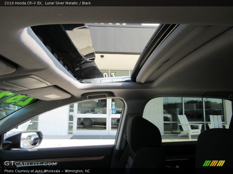 Lunar Silver Metallic / Black 2019 Honda CR-V EX