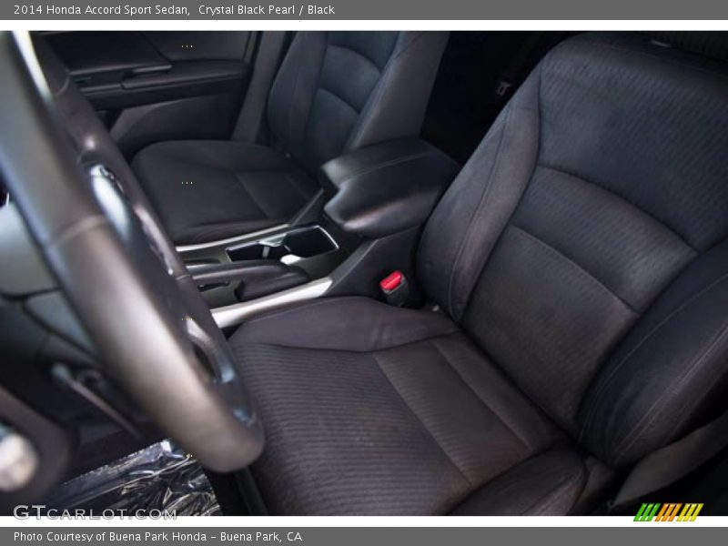 Crystal Black Pearl / Black 2014 Honda Accord Sport Sedan