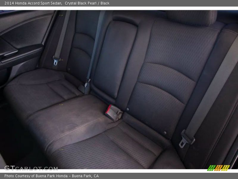 Crystal Black Pearl / Black 2014 Honda Accord Sport Sedan