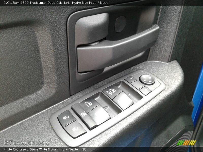 Hydro Blue Pearl / Black 2021 Ram 1500 Tradesman Quad Cab 4x4