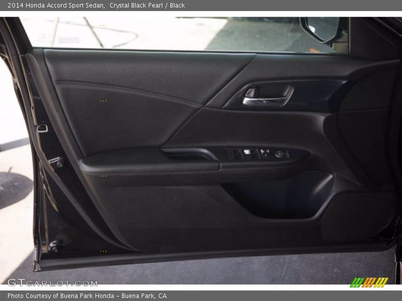 Crystal Black Pearl / Black 2014 Honda Accord Sport Sedan