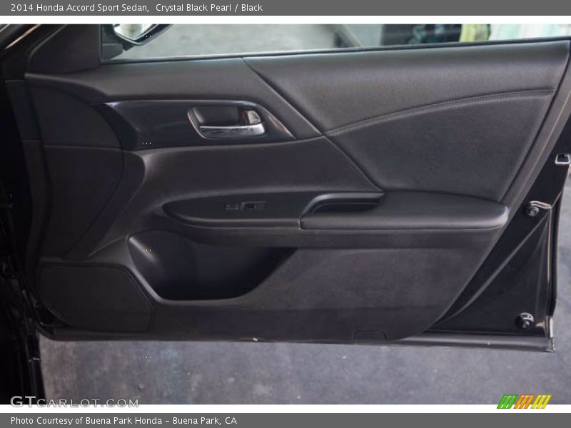 Crystal Black Pearl / Black 2014 Honda Accord Sport Sedan