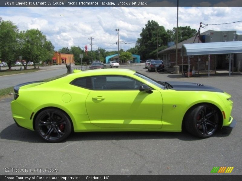 Shock / Jet Black 2020 Chevrolet Camaro SS Coupe Track Performance Package