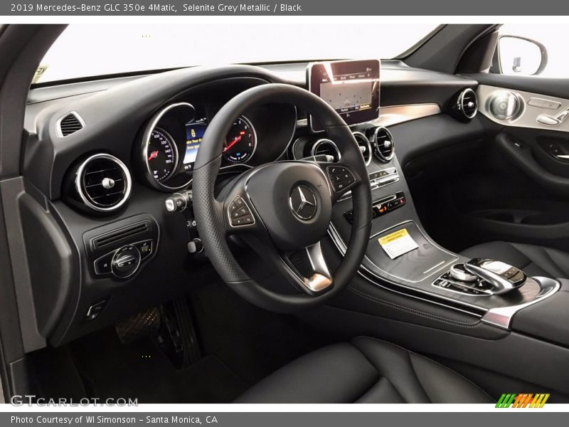Selenite Grey Metallic / Black 2019 Mercedes-Benz GLC 350e 4Matic